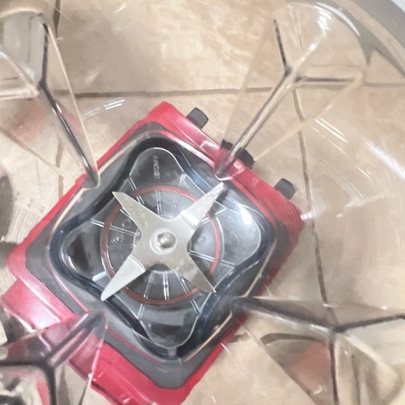 Vitamix Red and Black Professional Blender - Picture 10 of 11